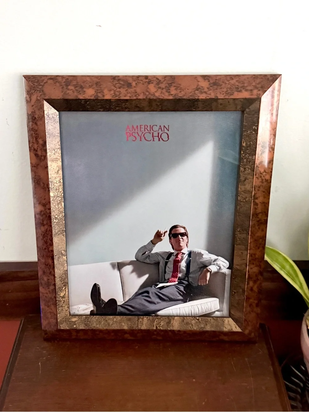 American Psycho Framed Movie Poster Art Print Christian Bale Patrick Bateman
